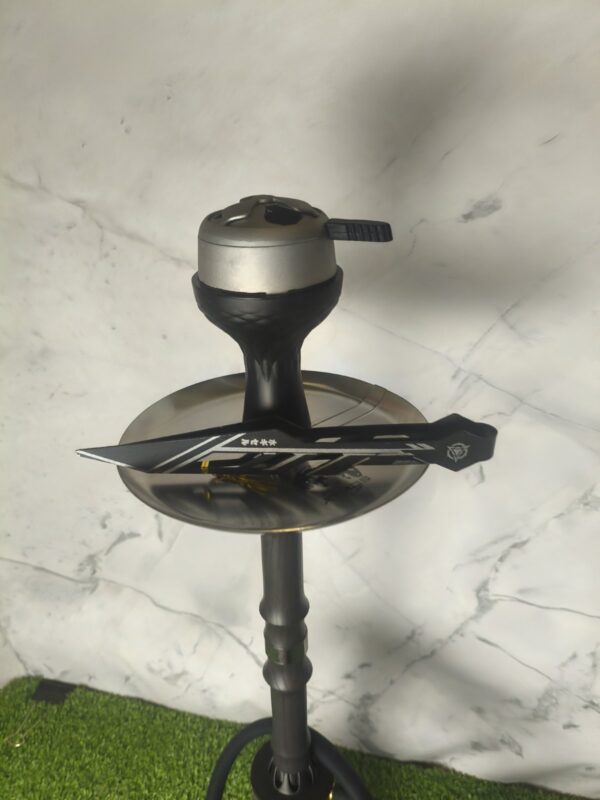 Кальян ATMOS Wood Steel Grey — комплект Кальян ATMOS Wood Steel Grey — комплект - 2