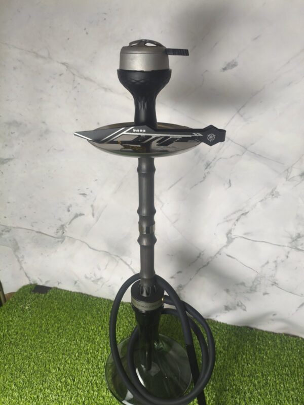 Кальян ATMOS Wood Steel Grey — комплект Кальян ATMOS Wood Steel Grey — комплект - 1