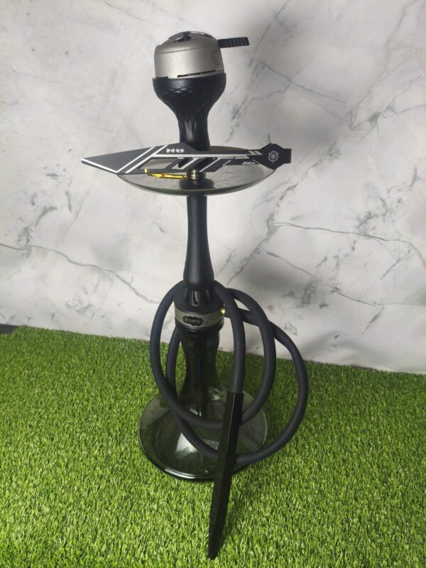 Кальян ATMOS Wood Steel Black Кальян ATMOS Wood Steel Black - 1