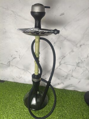 Кальян ATMOS Wood Steel Green – комплект