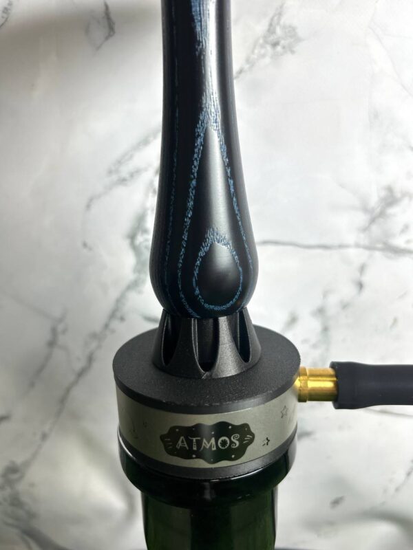 Кальян ATMOS Wood Steel Blue Кальян ATMOS Wood Steel Blue - 3