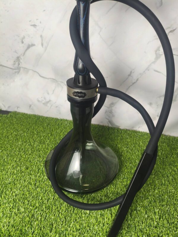 Кальян ATMOS Wood Steel Blue Кальян ATMOS Wood Steel Blue - 3